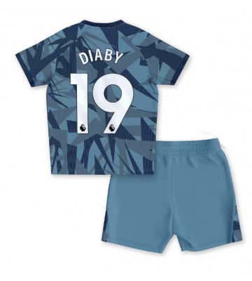Maillot de foot Aston Villa Moussa Diaby #19 Troisième enfant 2023-24 Manches Courte (+ pantalon court)